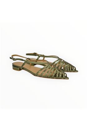 laminato gabbietta punta------------ NICOL BONNET | 2234-MILITARE